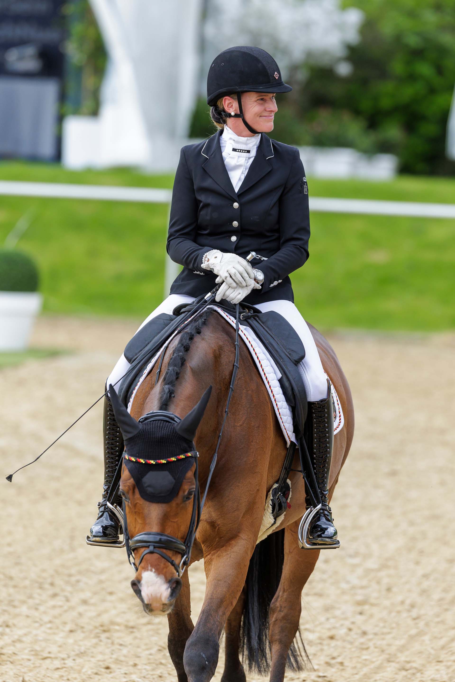 MANNHEIM - Maimarkt-Turnier 2023 | Melanie Wienand (Grade III) mit Lemony's Loverboy | Para Grand Prix Test B Grade III | Foto: Stefan Lafrentz