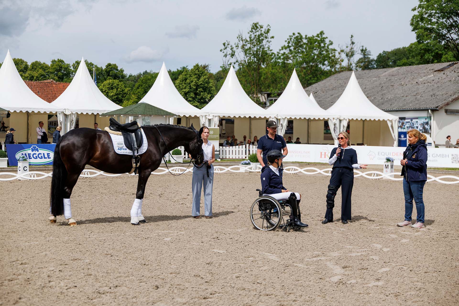 Longines Balve Optimum 2026. Präsentation Para-Dressur. Foto: Stefan Lafrentz.