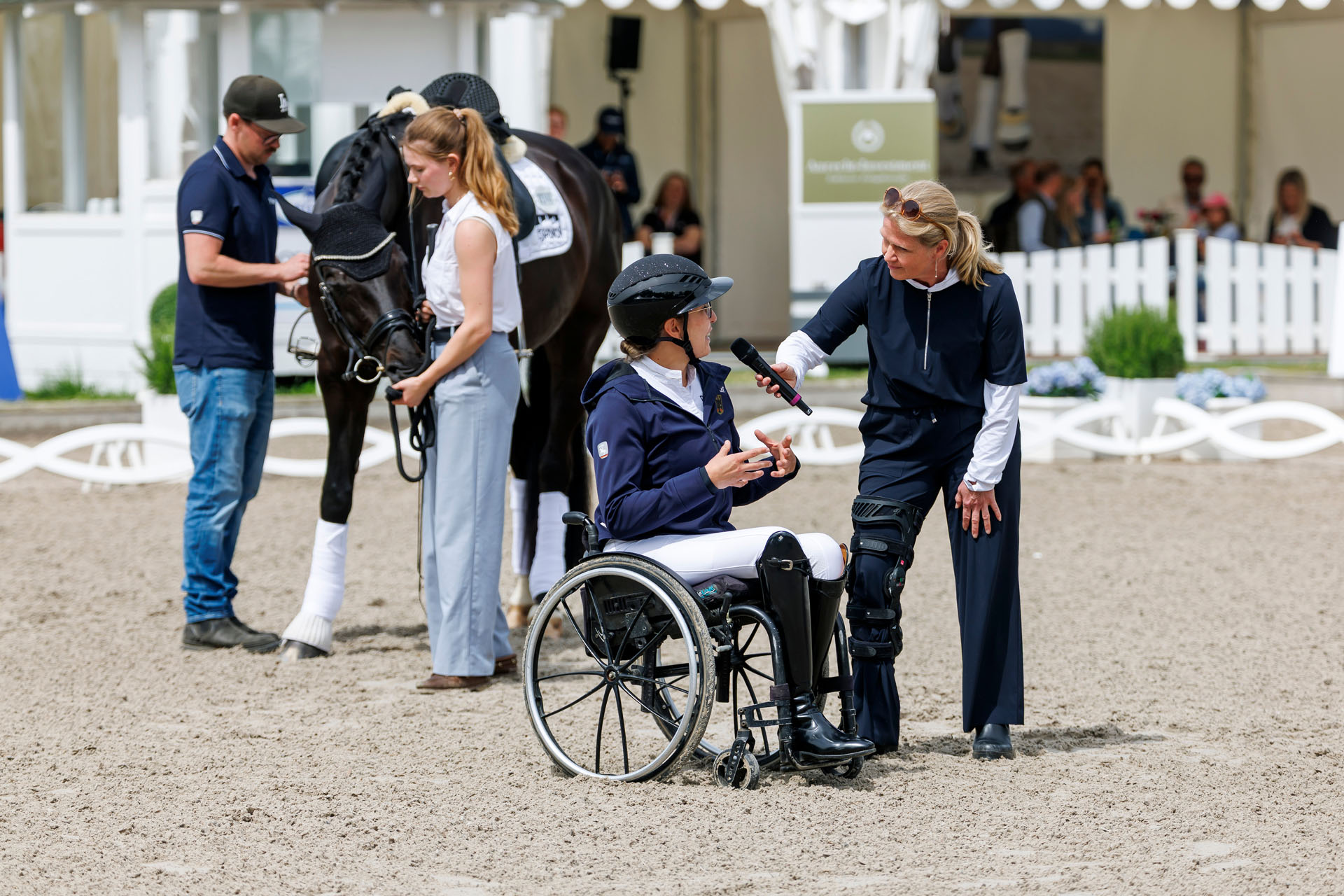 Longines Balve Optimum 2026. Präsentation Para-Dressur. Foto: Stefan Lafrentz
