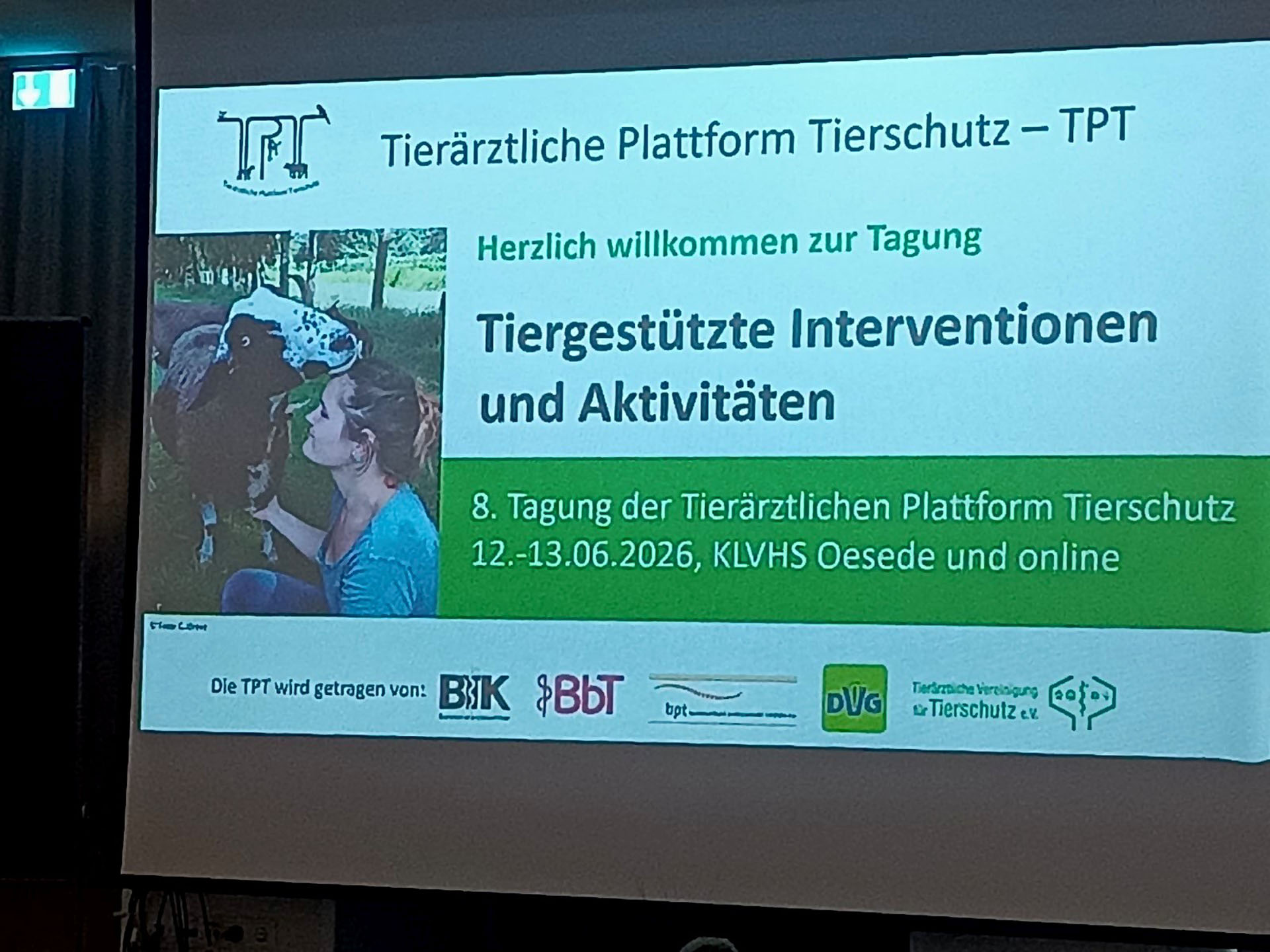 Tagung der Tierärztlichen Plattform Tierschutz 2026. Foto: Privat