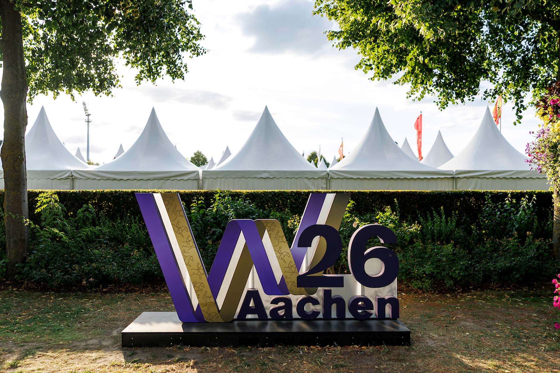 AACHEN - FEI World Championships 2026. Impression. Foto: Stefan Lafrentz